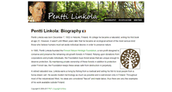 Desktop Screenshot of penttilinkola.com