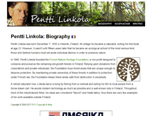 Tablet Screenshot of penttilinkola.com